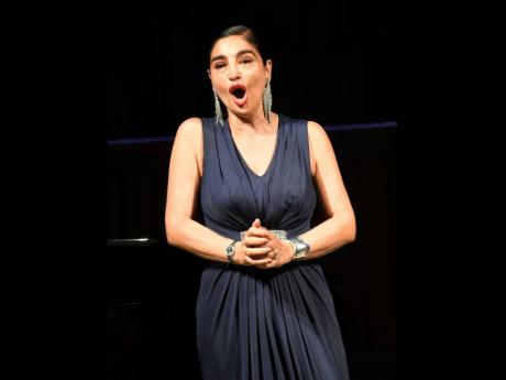 Mezzo-soprano Sylvia Kevorkian was superb at the NCOJ’s  Golden Gala Concert. 
