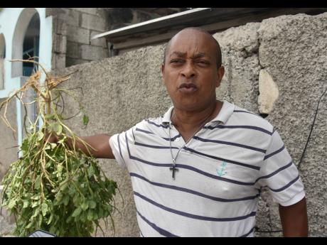 Dwight Duncan (pictured) blames MP Anthony Hylton for the state of the gully.