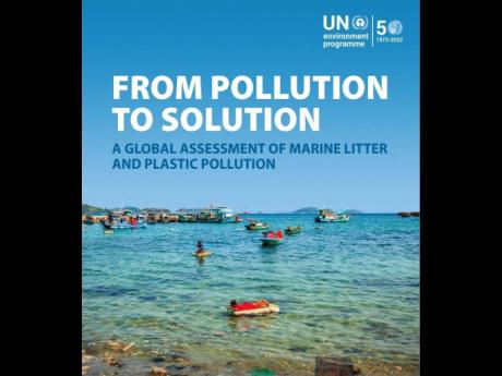 A snapshot of the 2021 UNEP ‘Pollution to Solution’ report.