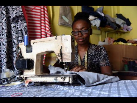 Pansy Bingham, a dressmaker on Adelaide Street in Spanish Town, said that the back-to-school workload has been overwhelming. She has even had to redirect a few of her customers to a tailor down the street.
