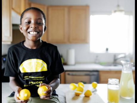Jasir Simpson is excited that his Jamaican Ginger Lemonade is helping the homeless.