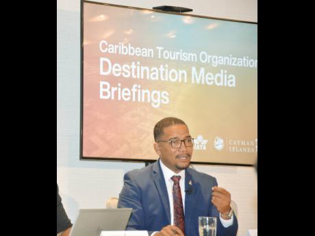 Cayman Islands Minister of Tourism Kenneth Bryan.