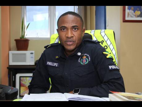 Senior Superintendent Christopher Phillips, head of the St Catherine South Police Division.