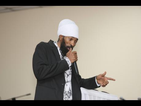 Spragga Benz said that his friend was “gone too soon” in a tribute to Leonard ‘Merciless’ Bartley at his funeral service held last Saturday at the St Gabriel’s Anglican Church Hall in May Pen, Clarendon.