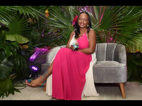 Alicia Thomas, the beauty behind AMarie Art, attended Tropicana’s brunch event in vibrant colour.