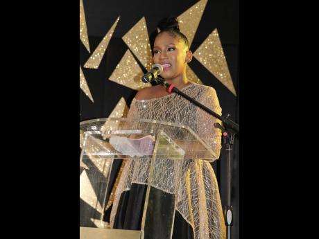 Basillia Barnaby-Cuff, director of the Sterling Gospel Music Awards, welcomed attendees to the 2019 staging.