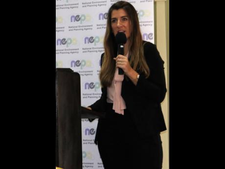 Sarah Wollring, associate programme management officer at the United Nations Environment Programme’s Jamaica office.