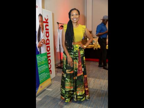 Tonya Russell, senior marketing manager, Scotiabank,  was spotted at the closing ceremony and mini expo for the 2022 Scotiabank Vision Achiever programme. 
