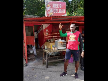 Del’s Delight owner Roland ‘Daniel’ Carr shows off his shop. 
