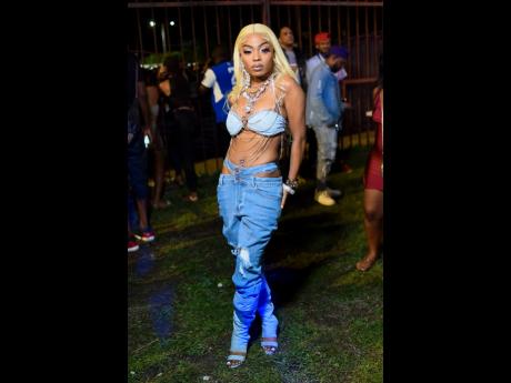 Dancehall artiste Marcy Chin hit the right notes on and off the stage. 
