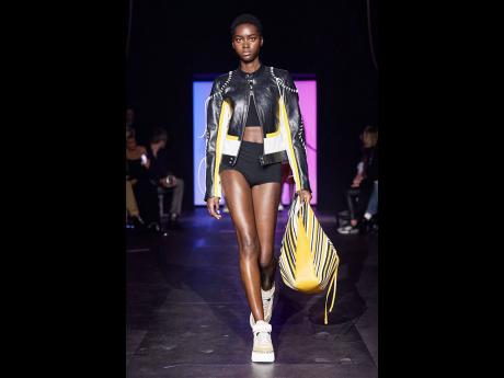SAINT International’s Nigerian supermodel Tomiwa for French luxury fashion house Chloe’s Spring/Summer 2023 collection.