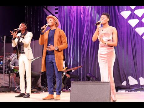 Levy’s Heritage synchronise every lyric, every note and every move as they minister musically to all the guests present inside The Ambassadors for the Sterling Gospel Music Awards.