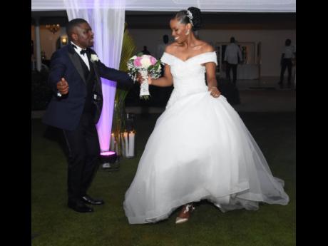 Dr Rasheed Oladipo and Dana-Marie share their first official dance as husband and wife.