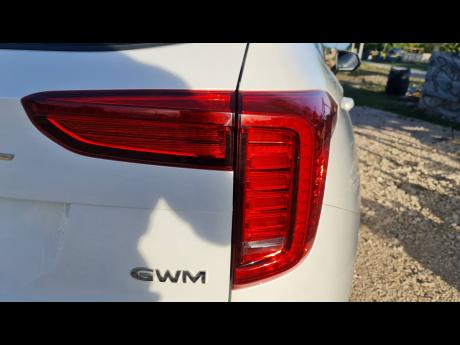 The Haval still carries the emblem of its parent company, GWM. Kareem LaTouche
