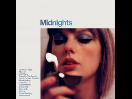 This image released by Republic Records shows ‘Midnights’ by Taylor Swift