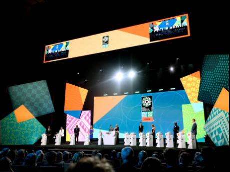 Action from the FIFA Women's World Cup 2023 draw.