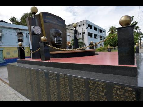 
The Secret Gardens, a monument erected in downtown Kingston in 2008 to record the names of children killed under tragic or violence circumstances since 2004, ran out of space in 2017.