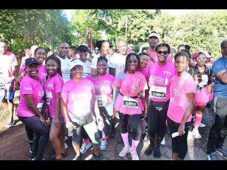 The return of the ICWI /Reach to Recovery Pink Run saw over 5,000 persons participating at the event.