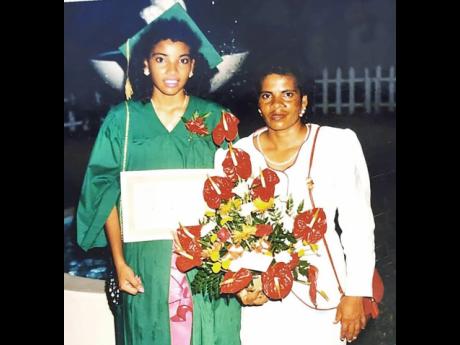 Esmen’s Curry Powder began in Jamaica in 1984, when Elizabeth’s mother (right), started selling the product to fund her daughter's education