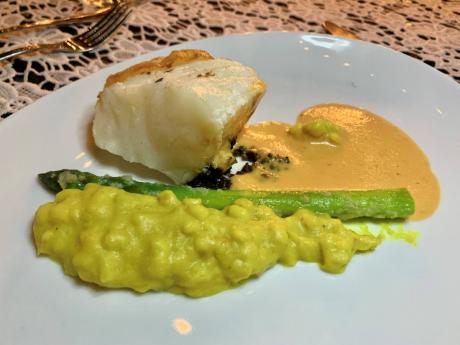 Pan Seared Chilean Seabass took front of stage with a Bogle Pinot Noir pairing at Vintage.