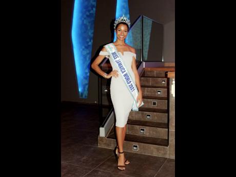 The reigning Miss Jamaica World is Khalia Hall. A new queen will be selected December 4.