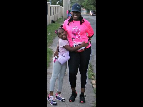Seven-year-old Lauryn Jones is a bundle of excitement and anticipation as she sets off with mother Latania Morrison for Saturday’s Rayz for Life 5K Run/Walk,whichgot its start at the Emmanuel Baptist Church.