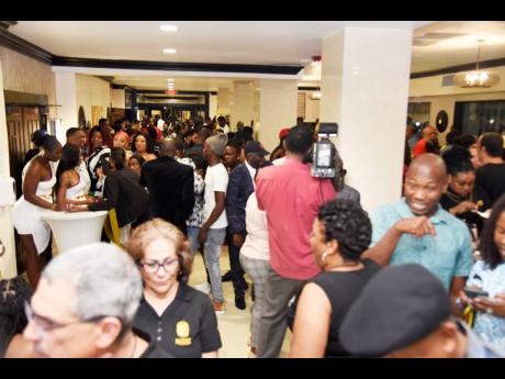 Invited guests turned out in their numbers to the first Sting launch in seven year. It was held at Sting’s unofficial HQ,  The Jamaica Pegasus hotel.