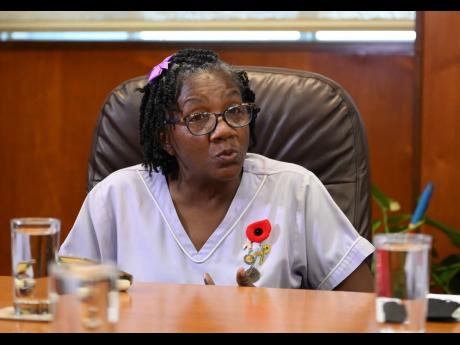 Stephanie Powell, president of the Practical Nurses Association of Jamaica.