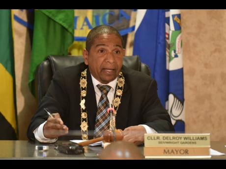Kingston Mayor Delroy Williams