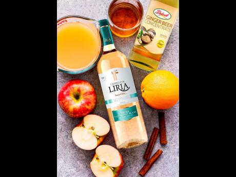The Delect Ginger Apple Sangria is a breeze to make for all to enjoy.