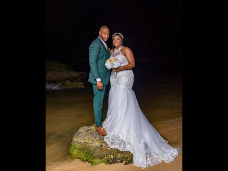 What started as a messages exchange via Instagram for Rushane and Moysha progressed to an after-class encounter at the bus stop of the Caribbean Maritime Institute (now university) before taking flight all the way to ‘I do’.