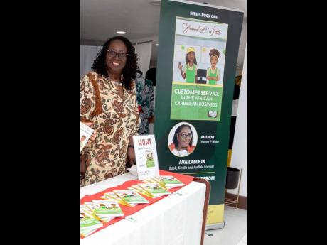 Witter was happy to be signing her books at the recently stages YEA Entrepreneur Summit in Kingston.