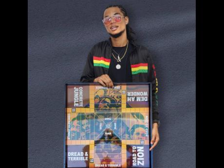 Cee Jay Carpio, the artiste behind a new set of themed creative and cultural ludo boards.