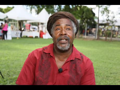 Jeffrey Perry, potrait artist and painter of Old Harbour, St Catherine.