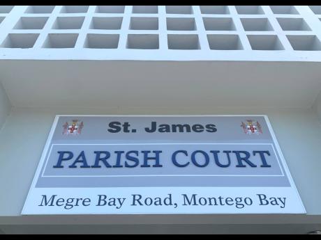 The St James Parish Court in Montego Bay.