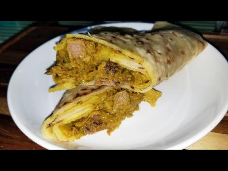 The queen of curry now offers curried goat roti wraps over the weekend.