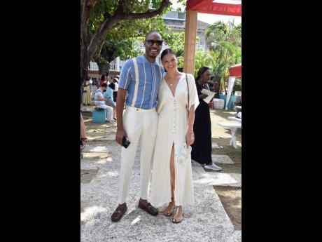 Valon Thorpe (left), chief executive officer, Mystique Integrated, and Carly Cooper, Mystique Integrated’s head of people and culture, were the epitome of cool and fabulous style in pastels.