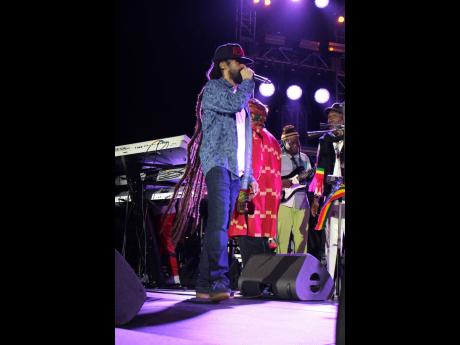 Co-founder of the Welcome to Jamrock Reggae Cruise and award-winning performer Damian ‘Jr Gong’ Marley, comes onto the stage to request an encore. 