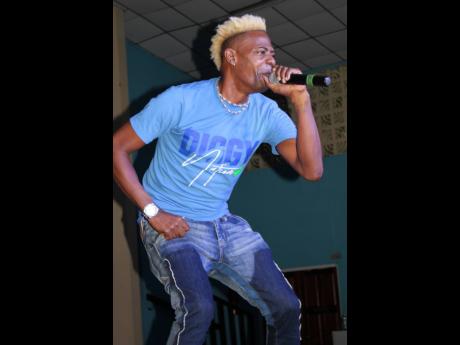 
Dancehall entertainer Mr Lexx entertains at the fashion show launch of Wasomi Beauty Talent and Modeling Agency.