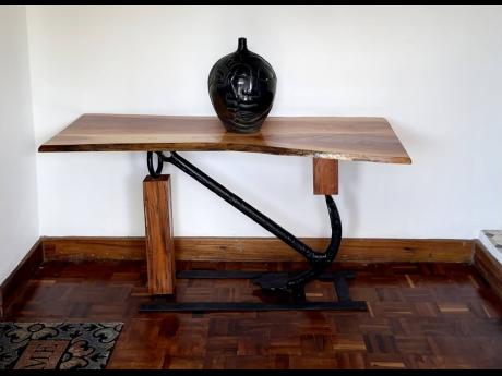 The ‘Anchor’ table was one of the first gifts Craigy T created for his mother.