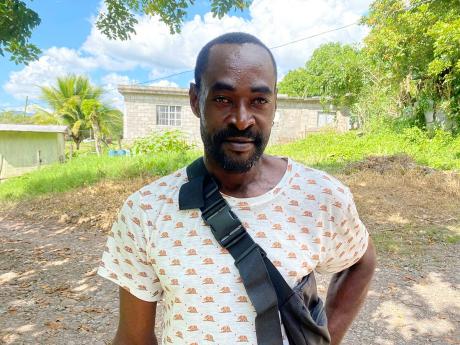 Marshall Whyte, who saved three persons from drowning in the Thomas River in Chapelton, Clarendon, on Friday.