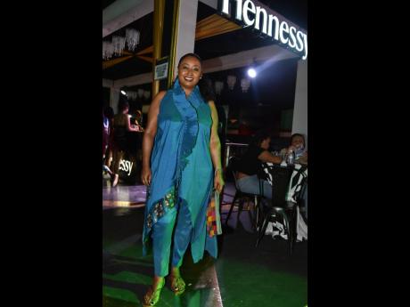 Honorary Consul for Ethiopia, Yodit Hylton, was fashionable inside the Hennessy VVIP Lounge at the Burna Boy Love, Damini tour concert on Sunday night.
