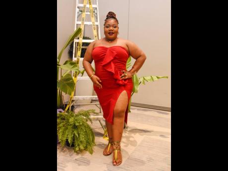 Publicist and CEO of Broadtail Designs Dania Beckford was festive for the occasion.