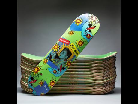 The limited edition Bam Bam skateboard marks the 40th anniversary of dancehall icon Sister Nancy’s 1982 hit. 
