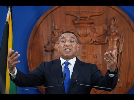 Holness said the latest declarations were decided on after analysing the available data and intelligence, which showed a trend similar to last December, when 127 murders were committed for the month.