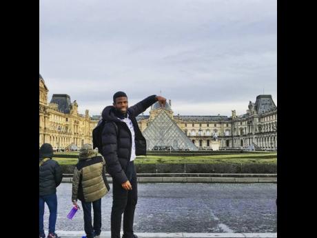 Laughter and travel are the medicines this doctor ordered. Here Thomas was happy to tick the Louvre Museum in Paris, France, off his bucket list..