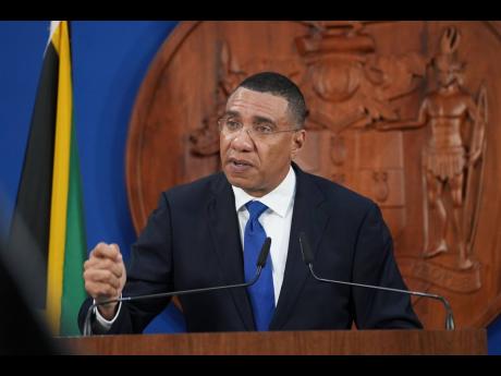“We will use the SOEs when necessary”: Prime Minister Andrew Holness.