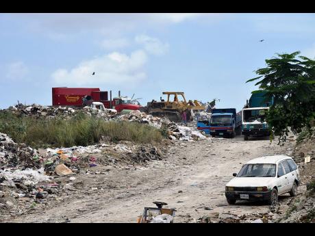 The Retirement landfill in Montego Bay.
