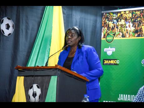 Elane Walker-Brown, Chairperson, Jamaica Football Federation’s Women’s Committee.
