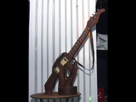 Peter Tosh chocolate guitar.